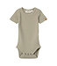 Lil' Atelier NBMGAGO FAN SS SLIM BODY  Moss Gray by Lil' Atelier