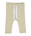 Stripe rib pants baby Desert green/ Balsam  by MÃ¼sli