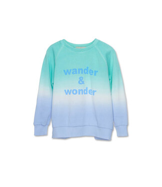 Wander & Wonder Ombre Sweatshirt arctic by Wander & Wonder