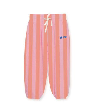 Wander & Wonder Harem Puffy Pants squash stripe by Wander & Wonder