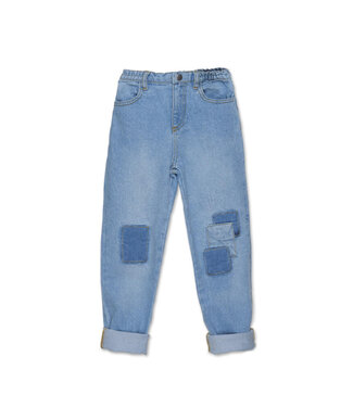 Wander & Wonder Patchwork Jeans denim by Wander & Wonder