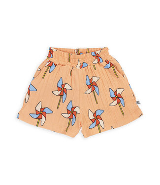 CarlijnQ Pin wheel - girls long shorts  by CarlijnQ