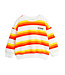 Stripe aop sweatshirt Multi by Mini Rodini