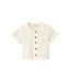 Lil' Atelier NBFHIRSA SS LOOSE SHIRT LIL Coconut Milk by Lil' Atelier