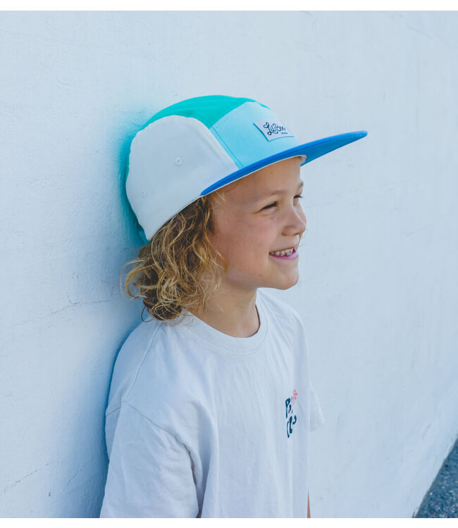 Block Ocean 5-Panel Green/Blue/White by Lil' Boo