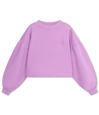 Repose ams 20. crop heart sweater violet lilac Repose ams