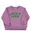 Piupiuchick Sweatshirt | Mauve w/ "lucky luke" print  by Piupiuchick