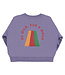 Sweatshirt | Purple w/ "wanted & wild" print  by Piupiuchick