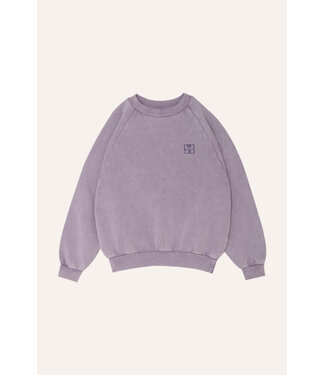 The Campamento Purple washed oversized sweatshirt  by The Campamento