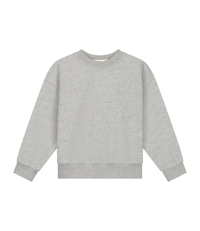 JONES SWEATER Grey Melange  by Charlie Petite