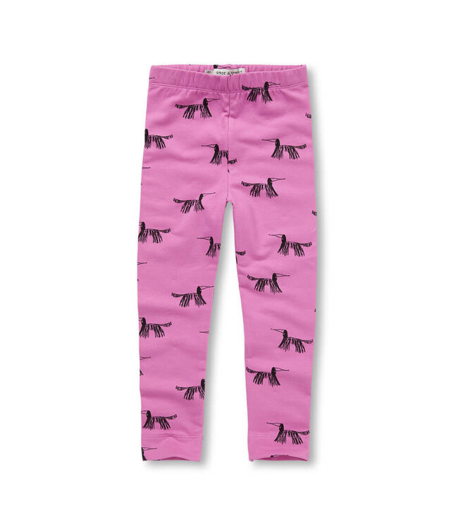 Legging dogs print Purple pink by Sproet & Sprout