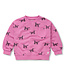 Sproet & Sprout Sweatshirt pocket dogs print  Purple pink by Sproet & Sprout