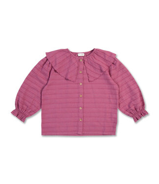 Petit Blush Bobbi Blouse  Red Violet by Petit Blush