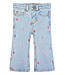 TNSLieflared Embroidery Jeans Light blue denim by The new