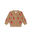 TNSLagate Jacquard Cardigan Tannin Big Strawberry AOP by The new