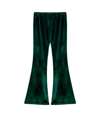 Jacky Sue Jacky Pants Velvet emerald  by Jacky Sue