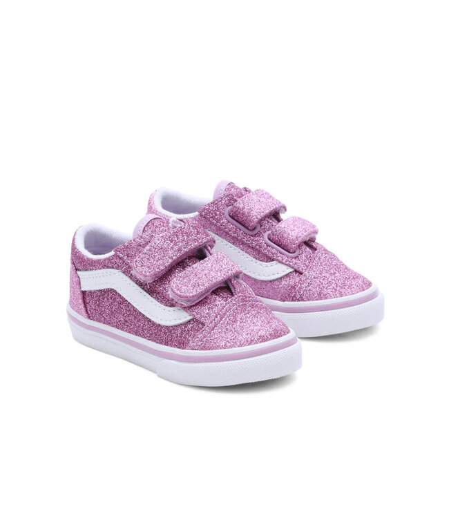 TD Old Skool V GLITTER LILAC  by Vans