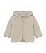 Jacket Ears Wool Fleece (S) Camel Melange by HUTTEliHUT