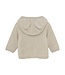 Jacket Ears Wool Fleece (S) Camel Melange by HUTTEliHUT