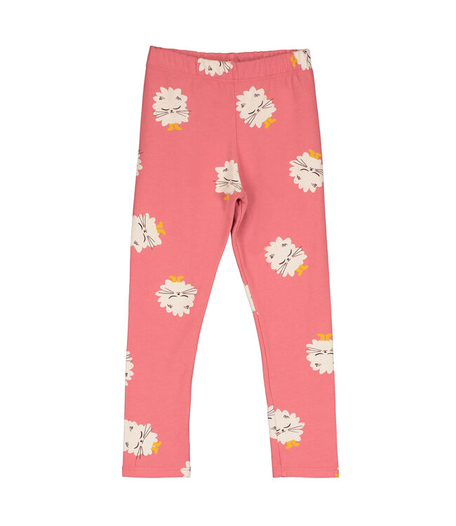 LEGGING KITTENS IN BOOTS CORAL by Lötiekids