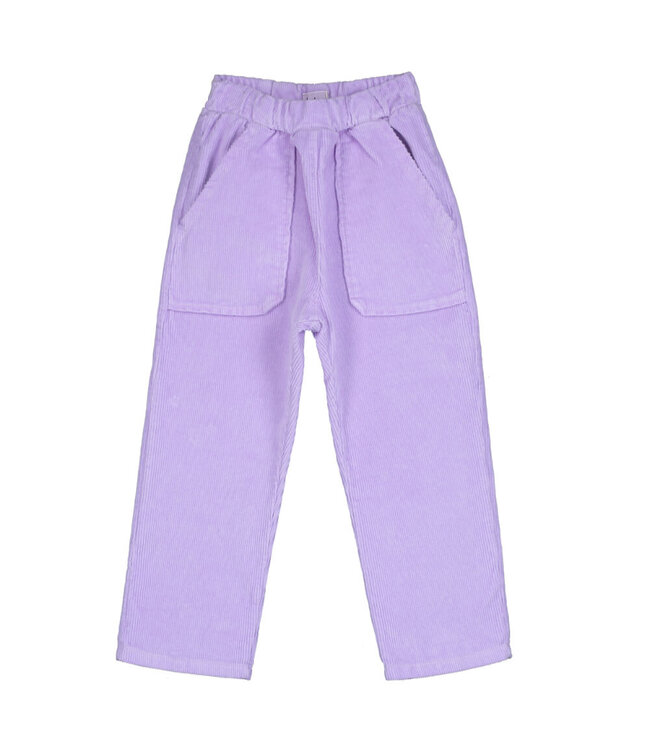 CORDUROY CASUAL PANTS SOLID MAUVE by Lötiekids