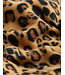 Leopard fleece jacket Beige by Mini Rodini