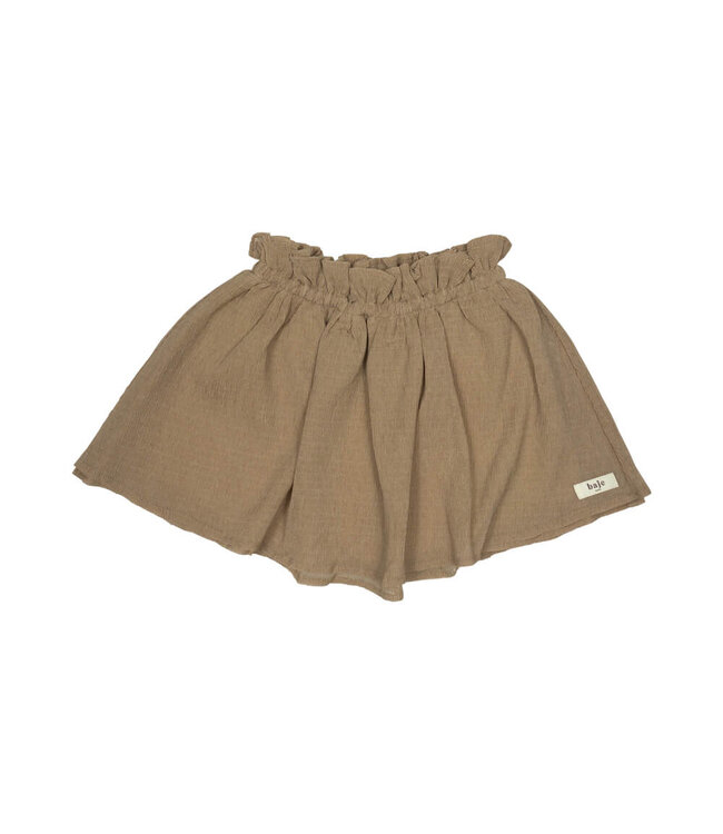 Strawberry Crincle skirt taupe by Bajé