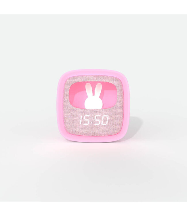 BILLY CLOCK AND LIGHT - MARSHMALLOW  by Mobility on Board