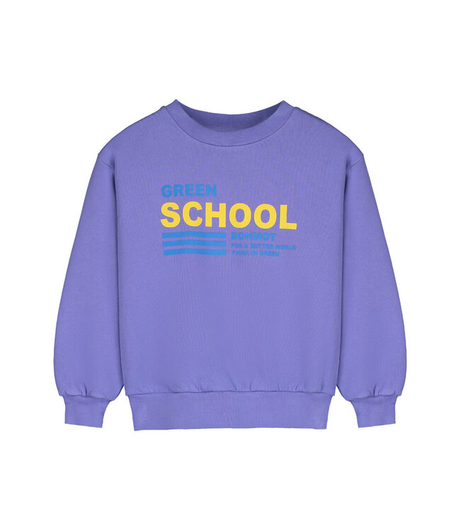 Sweatshirt school Lilac by Bonmot