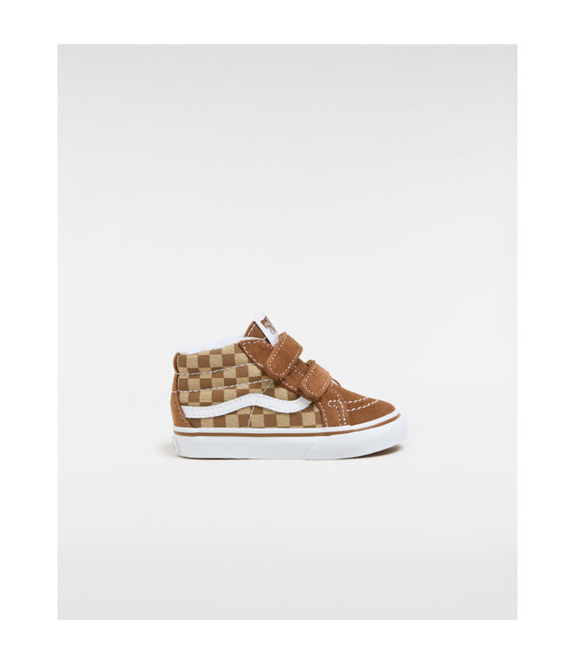 SK8-Mid Reissue V Neutral Checkerboard BROWN/TRUE WHITE  by Vans