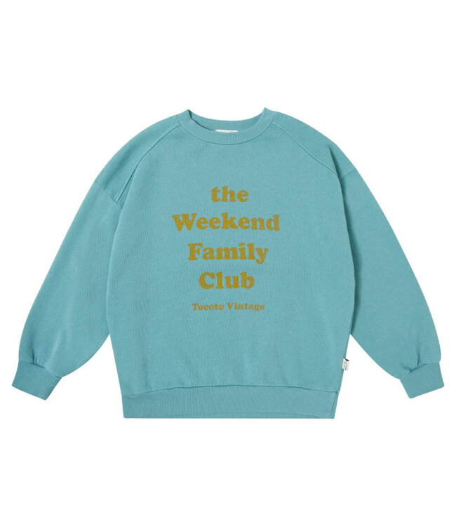 BABY KID SWEATSHIRT THE WEEKED FAMILY CLUB by Tocoto vintage Haas en Aap Kidsconceptstore