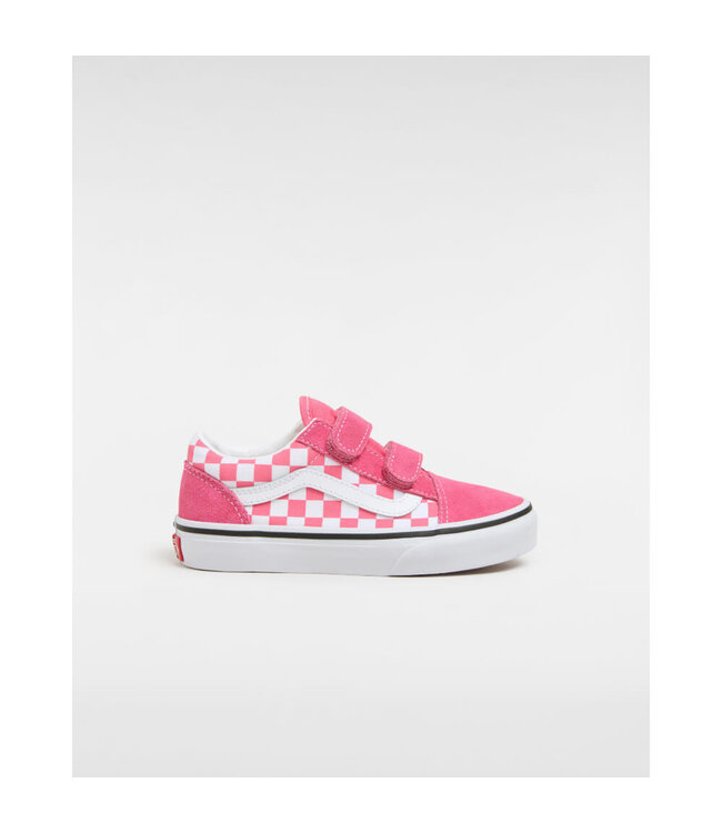 Old Skool V COLOR THEORY CHECKERBOARD HONEYSUCKLE  by Vans