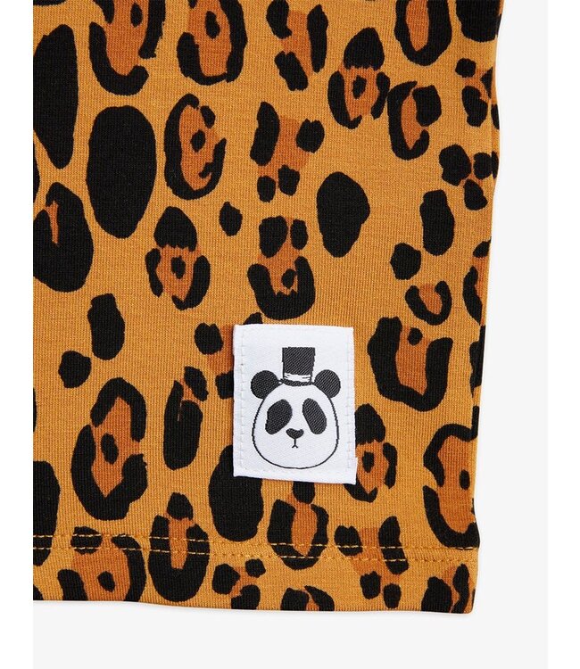 Basic leopard SS tee by Mini Rodini