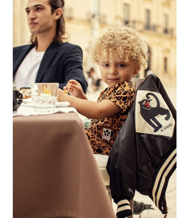 Basic leopard SS tee by Mini Rodini