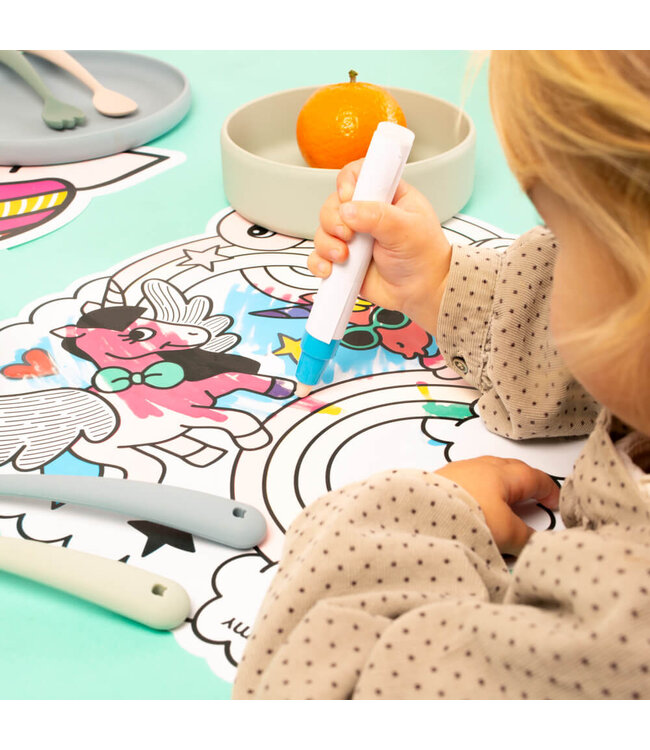 MAGIC WATER PLACEMATS - DINO