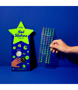 OMY NAIL STICKERS -  GLOW PARTY by Omy OMY NAIL STICKERS -  GLOW PARTY by Omy