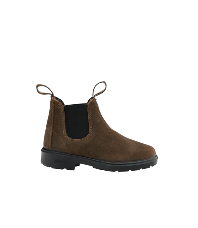 Kids Suede Brown by Blundstone