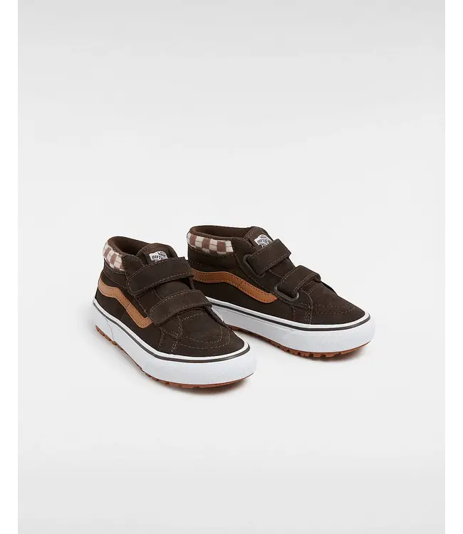 MTE SK8-Mid Reissue V BROWN/TRUE WHITE  by Vans