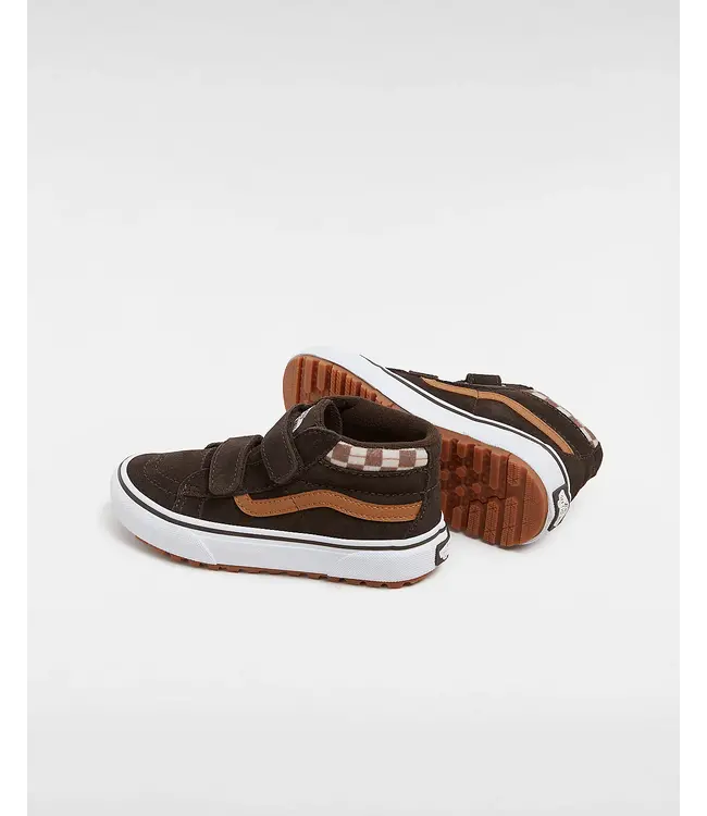 MTE SK8-Mid Reissue V BROWN/TRUE WHITE  by Vans