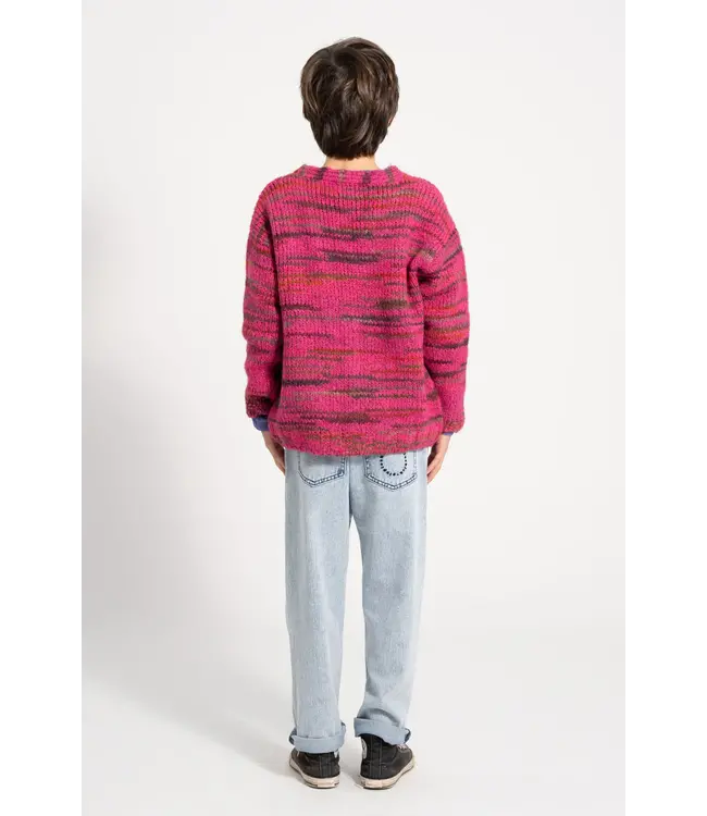 Unisex denim trousers | Washed light blue denim  by Piupiuchick