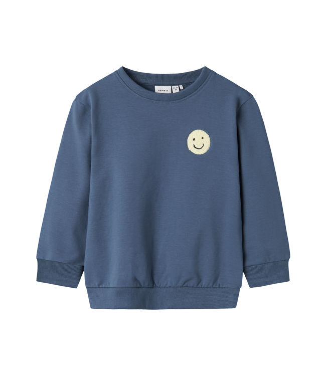 Nmmsumo Nreg Ls Sweat Box Bru China Blue by Name it