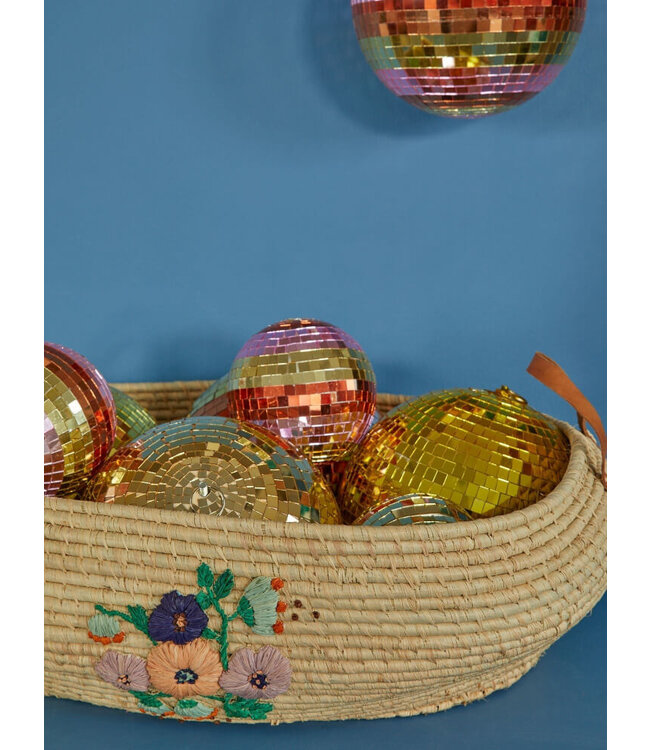 Rice discobal meerkleurig groot 25cm