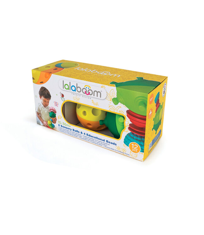 Lalaboom Sensorische ballen en educatieve kralen