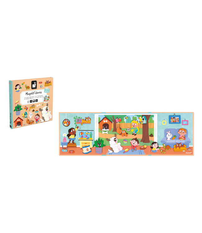 Janod Magneti Stories Huisdieren
