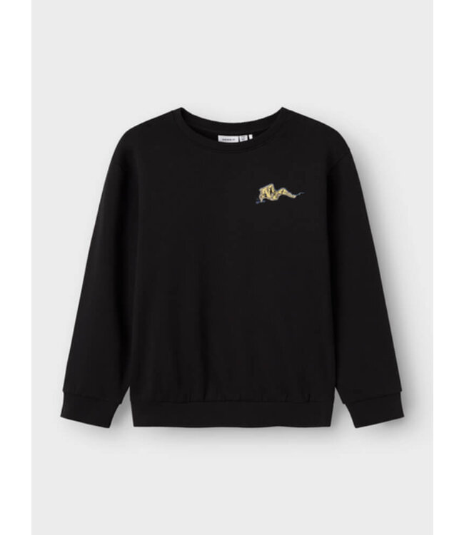 NKMTEGEO LS NREG SWEAT BRU Black by Name it