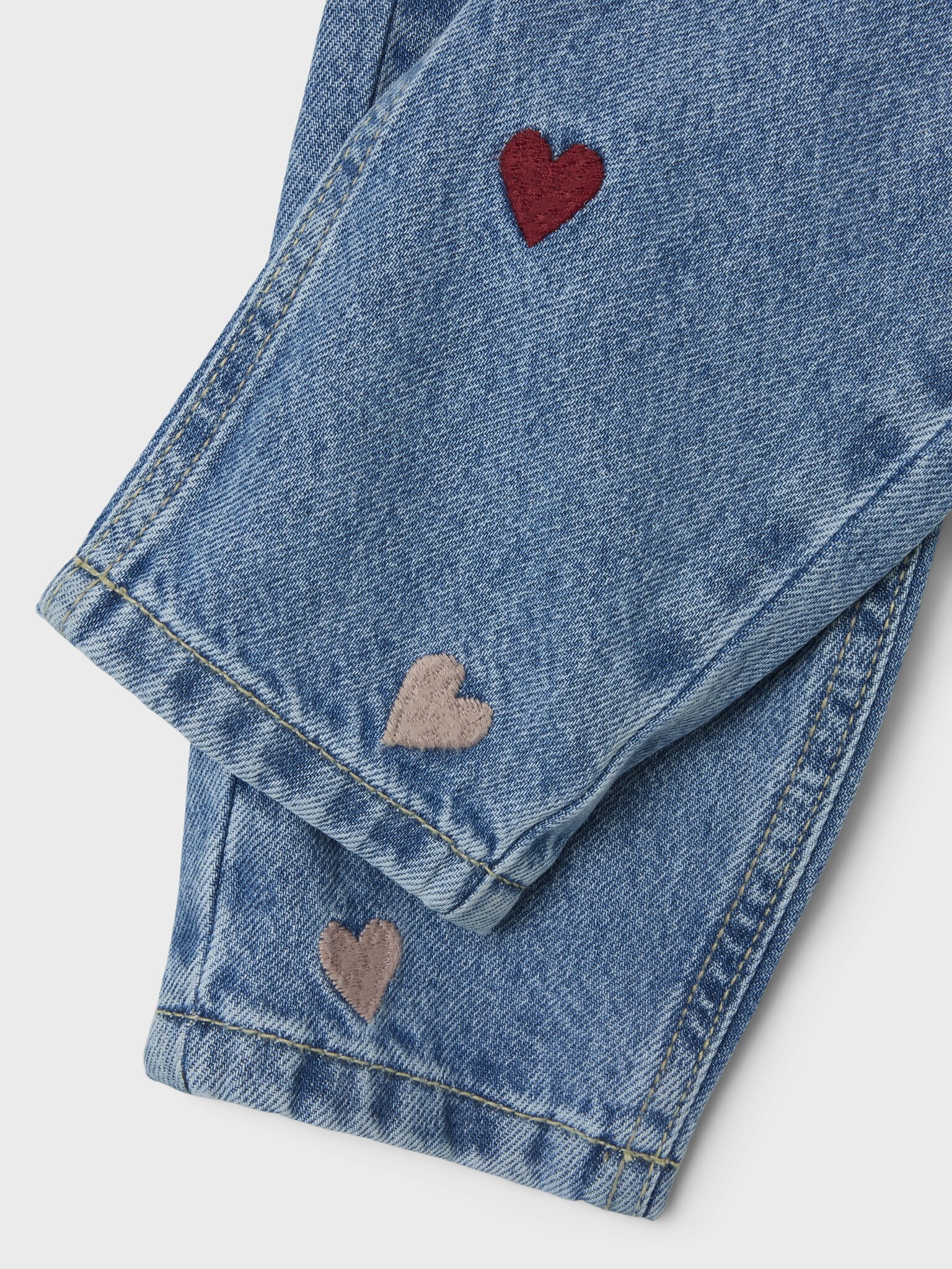 NAME IT MINI tapered fit jeans NMFBELLA light blue denim