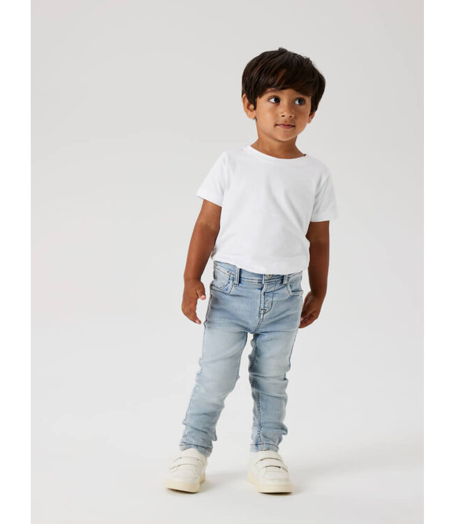 NMMSILAS SLIM SWE JEANS  Turquoise by Name it