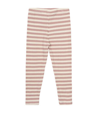 The New TNSBFro Uni Rib Leggings Adobe Rose Striped by The New