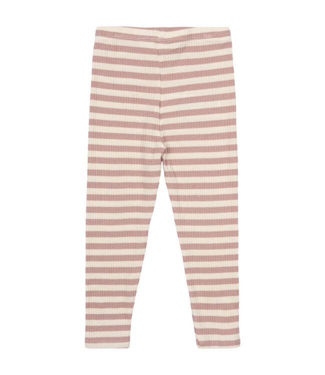 TNSBFro Uni Rib Leggings Adobe Rose Striped by The New