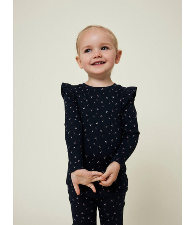 NMFBABETH XSL LS TOP blue by Name it